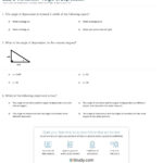 Quiz  Worksheet  Angle Of Depression  Study Pertaining To Geometry Worksheet 8 5 Angles Of Elevation And Depression