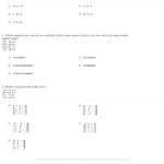 Quiz  Worksheet  Augmented Matrices For Linear Systems  Study Along With Matrices Worksheet With Answers
