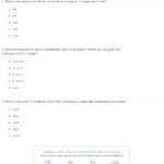 Quiz  Worksheet  Electric Circuit Energy  Power Calculations For Electrical Power Worksheet Answers