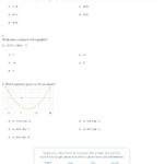 Quiz  Worksheet  Elements Of A Parabola  How To Graph It  Study Or Graphing Parabolas Worksheet Algebra 1