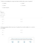 Quiz  Worksheet  Elimination With A System Of Equations  Study For Solving Systems Of Equations By Elimination Worksheet Show Work
