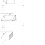 Quiz  Worksheet  Finding The Volume Of Prisms And Pyramids  Study And Volume Rectangular Prism Worksheet Answers