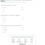 Quiz  Worksheet  How To Calculate The Ph Or Poh Of A Solution Pertaining To Ph Worksheet Answer Key