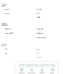 Quiz  Worksheet  How To Simplify Square Roots Of Powers In Radical Intended For Solving Square Root Equations Worksheet Algebra 2
