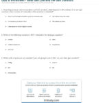 Quiz  Worksheet  Ideal Gas Law And The Gas Constant  Study With The Gas Laws Worksheet