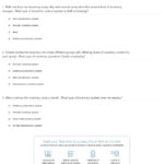 Quiz  Worksheet  Inventory Control Systems  Study Intended For Inventory Control Worksheet