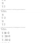 Quiz  Worksheet  Inverse Matrices  Systems Of Equations  Study In Matrices Worksheet With Answers