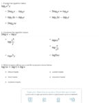 Quiz  Worksheet  Logarithmic Properties Practice Problems  Study As Well As Evaluating Logarithms Worksheet