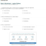 Quiz  Worksheet  Logical Fallacy  Study For Logical Fallacies Worksheet With Answers