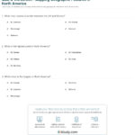 Quiz  Worksheet  Mapping Geographic Features In North America Regarding Physical Features Of The United States Worksheet