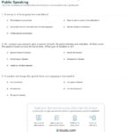 Quiz  Worksheet  Methods Of Audience Analysis In Public Speaking As Well As Audience Analysis Worksheet Example