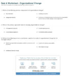 Quiz  Worksheet  Organizational Change  Study Or Motivational Interviewing Stages Of Change Worksheet