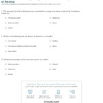 Quiz  Worksheet  Physiological And Behavioral Impacts Of Alcohol In Effects Of Alcohol Worksheet