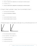 Quiz  Worksheet  Proving Angle Relationships  Study Inside Angle Relationships Worksheet Answers