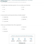 Quiz  Worksheet  References And Allusions To The Bible In For Bible Worksheets For Middle School
