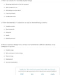 Quiz  Worksheet  Reversing Physical Vs Chemical Changes  Study Throughout Physical And Chemical Changes Worksheet Answers