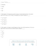 Quiz  Worksheet  Right Triangles With Inverse Trig Ratios  Study For Inverse Trigonometric Ratios Worksheet Answers