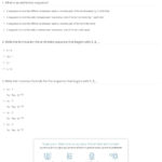 Quiz  Worksheet  Rules For Arithmetic Sequences  Study Regarding Arithmetic Sequence Practice Worksheet