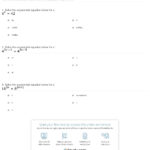 Quiz  Worksheet  Solving Exponential Equations  Study As Well As Solving Exponential Equations Worksheet With Answers