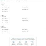 Quiz  Worksheet  Solving Problems Using The Quadratic Formula Also Solving Using The Quadratic Formula Worksheet