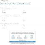Quiz  Worksheet  Suffixes For Medical Procedures  Study With Medical Terminology Suffixes Worksheet