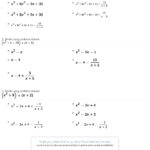 Quiz  Worksheet  Synthetic Division Of Polynomials  Study For Synthetic Division Worksheet With Answers