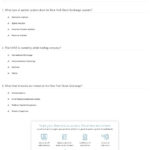 Quiz  Worksheet  The New York Stock Exchange  Study Along With Stock Market Worksheets