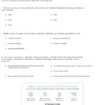 Quiz  Worksheet  Validity In Subliminal Messages  Study In Congress In A Flash Worksheet Answers