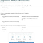 Quiz  Worksheet  What Types Of Bonds Can Carbon Form  Study Pertaining To Types Of Bonds Worksheet