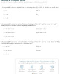 Quiz  Worksheet  Writing Polynomial Equations With Rational With Regard To Rational And Irrational Numbers Worksheet Kuta