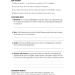 Ratifying The Constitution  Neomin Pages 1  4  Text Version With The Birth Of The Constitution Worksheet Answer Key