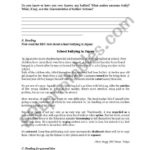 Reading  Bullying  Esl Worksheetmalluiza Inside Bullying Worksheets For Elementary Students