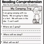 Reading Worksheets For Kindergarten Perimeter Worksheets For Simple Comprehension Worksheets For Kindergarten
