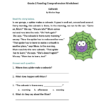 Reading Worksheets  Second Grade Reading Worksheets In Reading Comprehension Worksheets For 2Nd Grade