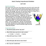 Reading Worksheets  Second Grade Reading Worksheets Throughout Grade 2 Reading Comprehension Worksheets