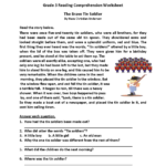 Reading Worksheets  Third Grade Reading Worksheets Together With 3Rd Grade Ela Worksheets