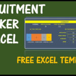 Recruitment Tracker Spreadsheet   Free Hr Excel Template In Employee Referral Tracking Spreadsheet