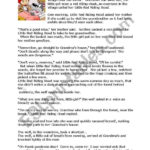 Red Riding Hood Story For Kids  Esl Worksheetgloxinia Within Stranger Danger For Kids Worksheets