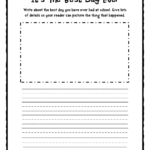 Regular 2Nd Grade Writing Activities Math Writing First Grade For 2Nd Grade Writing Prompts Worksheets
