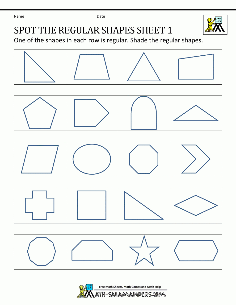 Regular Shapes Together With Angles In Polygons Worksheet Answers