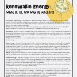 Renewable Energy Lesson Plan And Printable Worksheets  Woo Jr For Renewable Energy Worksheet Pdf