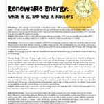 Renewable Energy Lesson Plan And Printable Worksheets  Woo Jr Throughout Energy Resources Worksheet