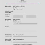 Resume Template To Fill In Fill In Resume Inspirational Fill In The Intended For Fill In The Blank Resume Worksheet