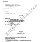 Resume Writing  Esl Worksheetvenkibiotech Along With Resume Preparation Worksheet