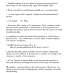 Review Sheet Modern Genetics Answers Intended For A Case Of Cystic Fibrosis Worksheet Answer Key