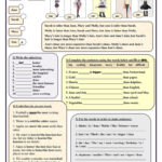 Revision Comparative And Superlative Adjectives Worksheet  Free Inside Comparative Adjectives Worksheet