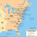 Revolutionary War Map  D1Softball Pertaining To Revolutionary War Battles Map Worksheet