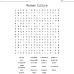 Roman Empire Word Search  Wordmint For Rome Engineering An Empire Worksheet