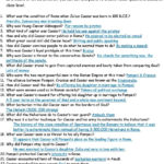 Rome Rise And Fall Of An Empire Julius Caesar Disc 13  Pdf With Regard To The Rise Of Rome Worksheet Answers