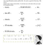 Rr 2 Properties Of Radicals  Mathops Within Rational Exponents Equations Worksheet
